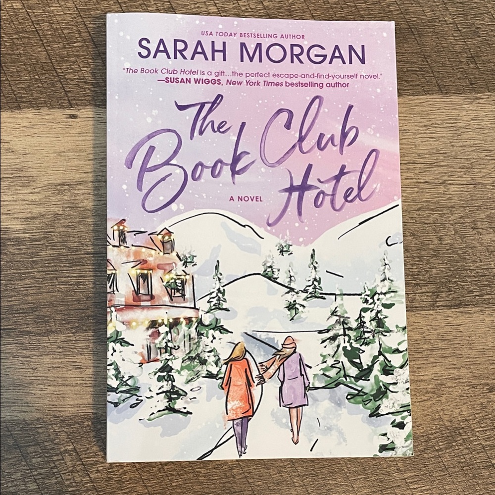 BOOK: The Book Club Hotel by Sarah Morgan (paperback)